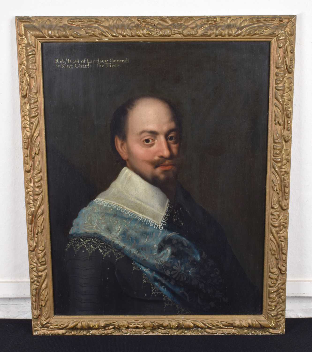 Circle of Michiel Jansz. van Mierevelt (Delft 1567-1641) Portrait of Robert Bertie, 1st Earl of Lind - Image 2 of 12