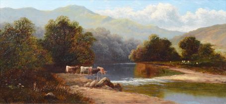 William Mellor (British 1851-1931) "On the Llugwy, North Wales"