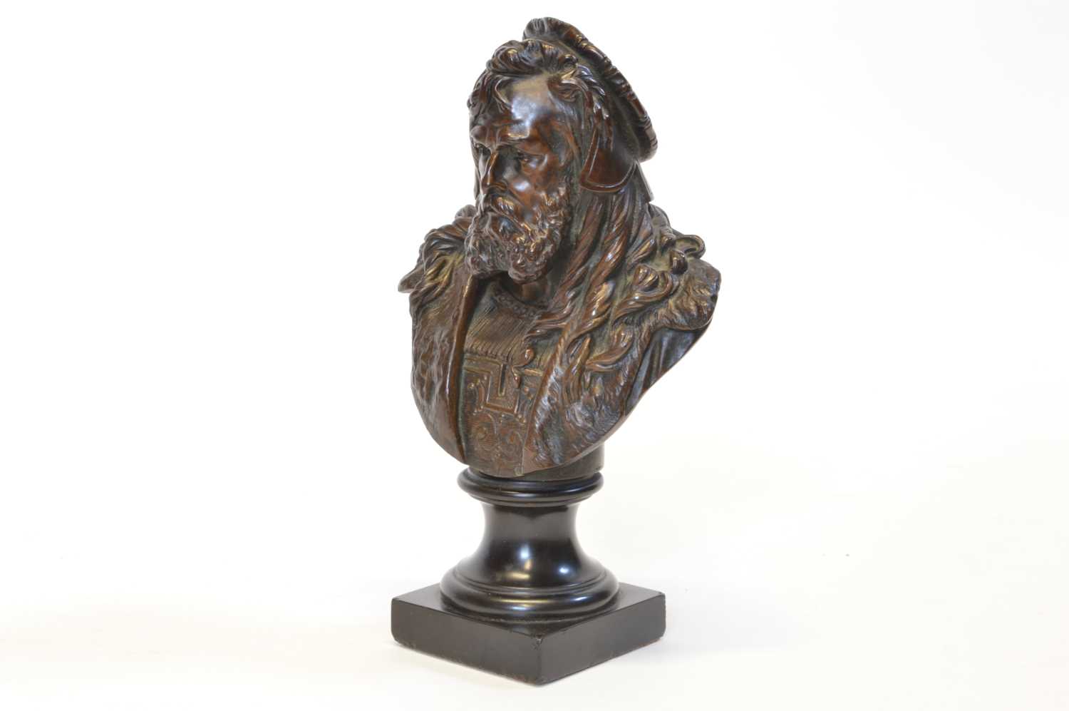 Bronze Bust of Albrecht Dürer After Albert-Ernest Carrier-Belleuse - Image 2 of 4