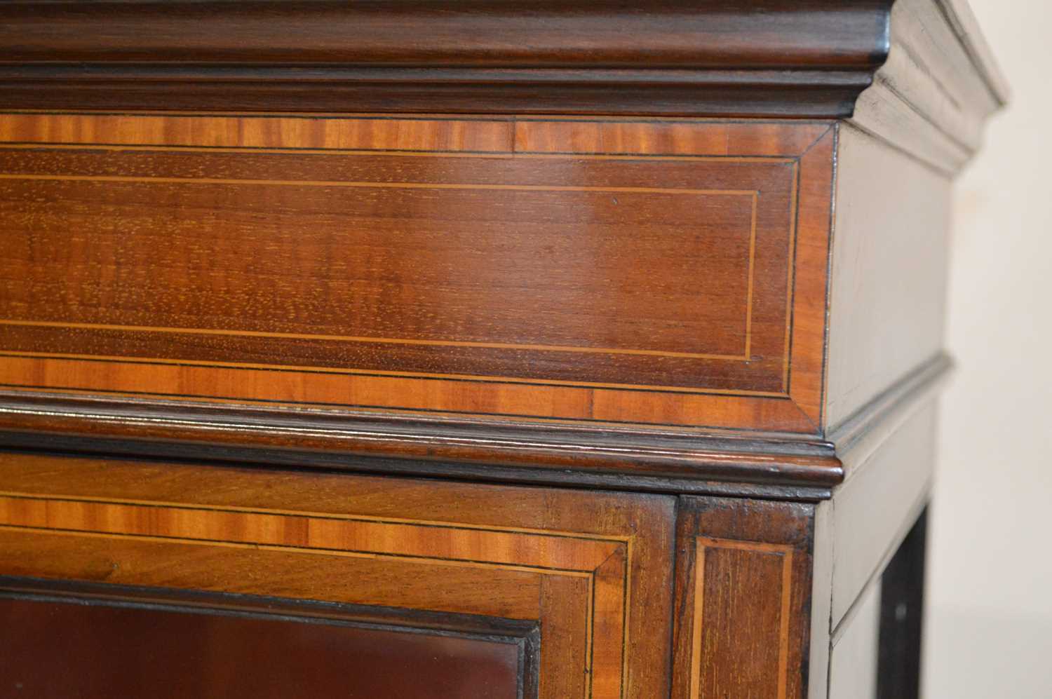 Edwardian Mahogany Display Cabinet - Image 4 of 8