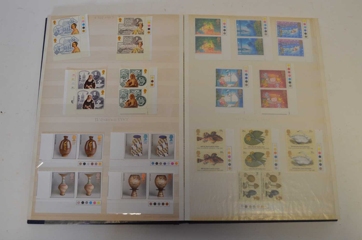 Seven albums and stock books of worldwide stamps and G.B covers - Image 10 of 12