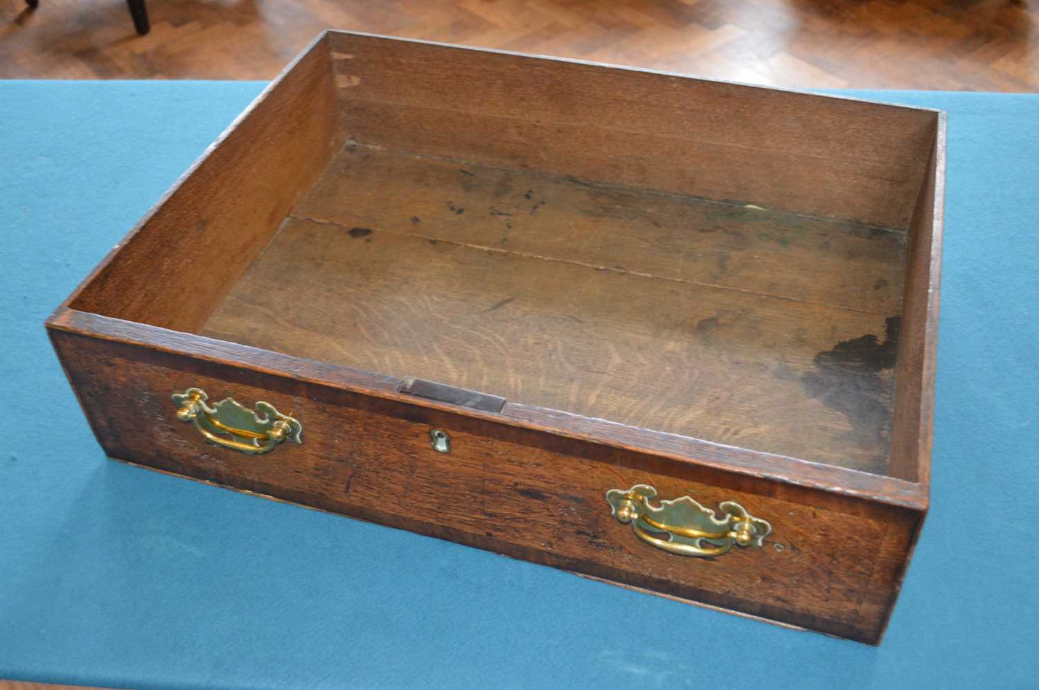 George III Oak Dresser Base - Image 12 of 13