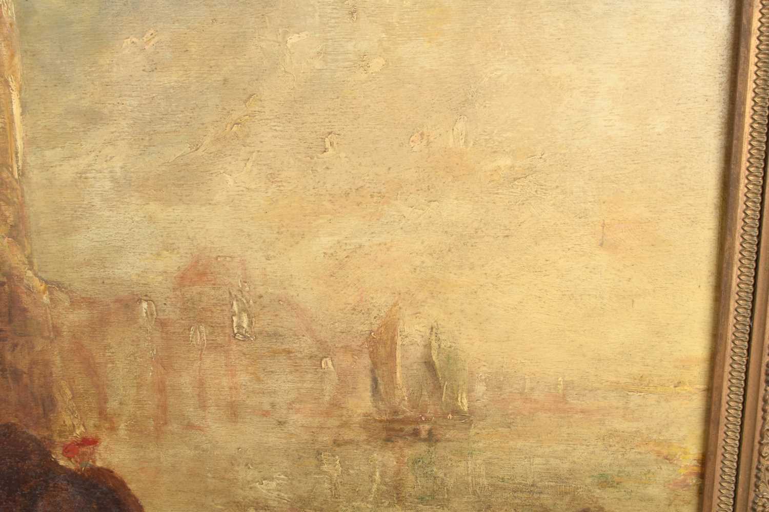 Circle of J.M.W. Turner R.A. (British 1775-1851) "The Welsh Bridge, Shrewsbury" - Image 7 of 18