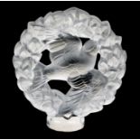 Lalique Pax Dove Paperweight