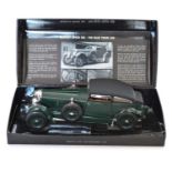 Minichamps 1:18 scale model of a Bentley 6.5ltr Speed Six Blue Train Special