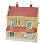 Mid 20th century dolls house and furniture