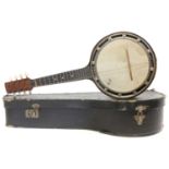 Abbott Mandolin banjo or banjolin in case