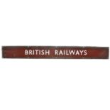 BR(M) British Railways Sign