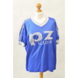 Go Ahead Eagles match worn 1987-1988 season football shirt, short sleeves, size XL, player number