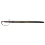 Martini Henry 1879 Artillery sword bayonet