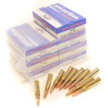 One hundred and fifty rounds of P.P.U 7x57 ammunition, LICENCE REQUIRED