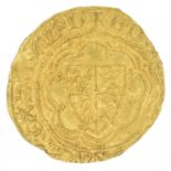 King Edward III, Quarter-noble, gold coin.