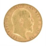 King Edward VII, Sovereign, 1906, Perth Mint.