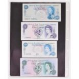 Six Isle of Man high-grade banknotes (6).