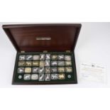 The Danbury Mint, 'The Official World Wildlife Collection of Sterling Silver Ingots'.