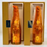 2 bottles Champagne Louis Roederer Cristal Vintage 2006