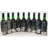 9 bottles Graham’s Vintage Port 1970