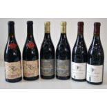 6 bottles Mixed Lot Classic Single Domaines Chateauneuf du Pape