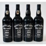 4 bottles Offley ‘Boa Vista’ Late Bottled Vintage Port 1980