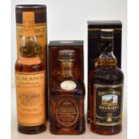 3 bottles Mixed Lot Malt and Fine Blended Whisky