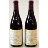 2 bottles Domaine Colin-Deleger Maranges 1er Cru ‘La Fussiere’ 2000 (vhf)