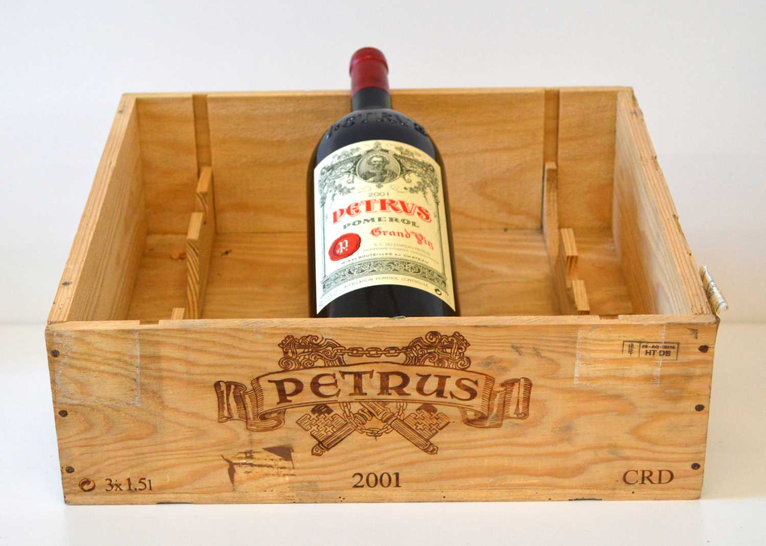 1 Magnum bottle in OWC Chateau Petrus Grand Vin de Pomerol 2001 - Image 2 of 3