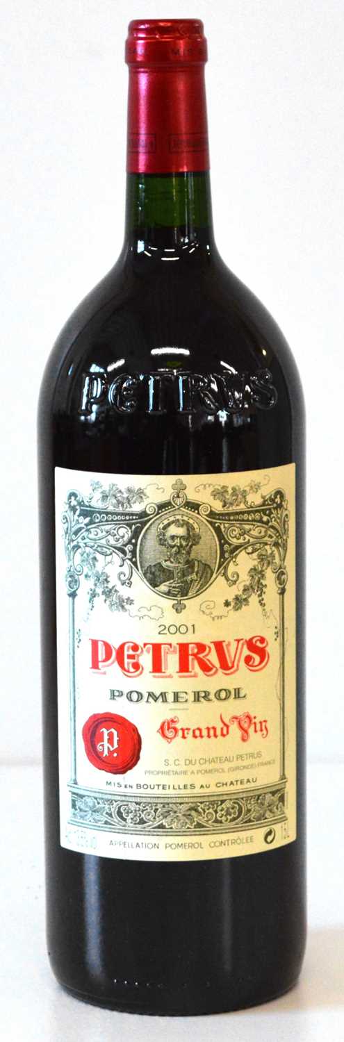 1 Magnum bottle in OWC Chateau Petrus Grand Vin de Pomerol 2001