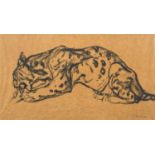 Elsie Marion Henderson (British 1880-1967) "Leopard"