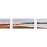 Gerard Mitchell (British 20th/21st century) "Estuary Triptych"