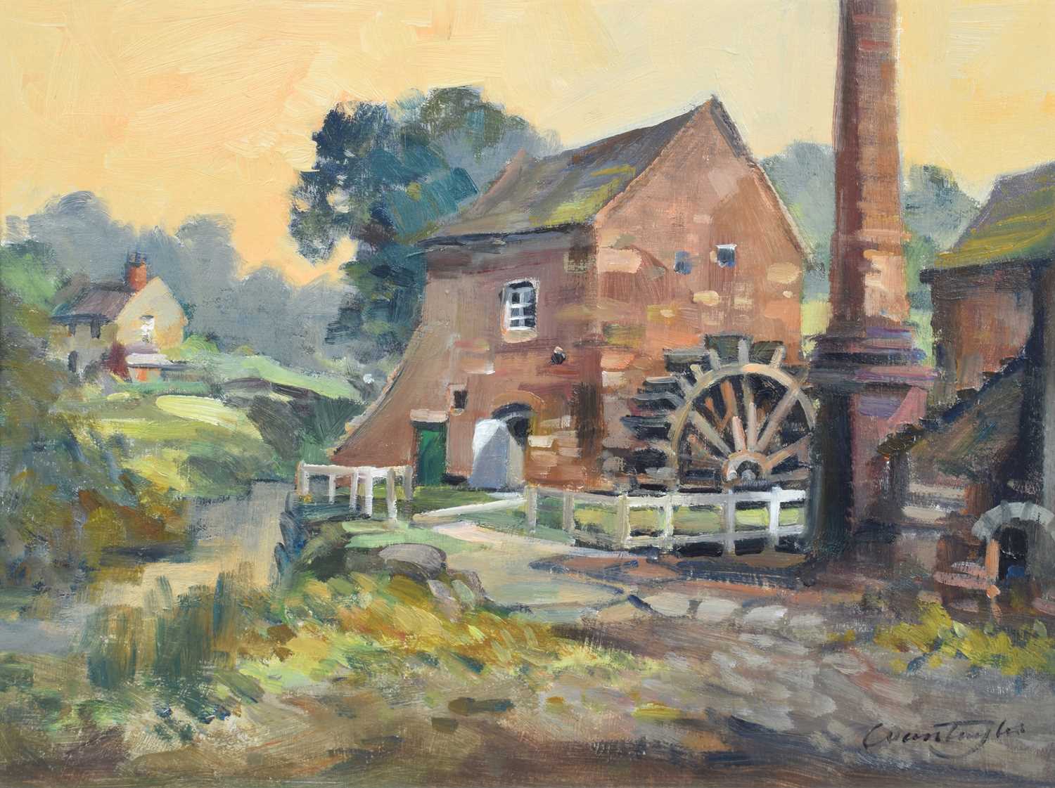 Ivan Taylor (British 1946-) "Cheddleton Flint Mill"