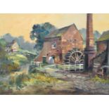 Ivan Taylor (British 1946-) "Cheddleton Flint Mill"