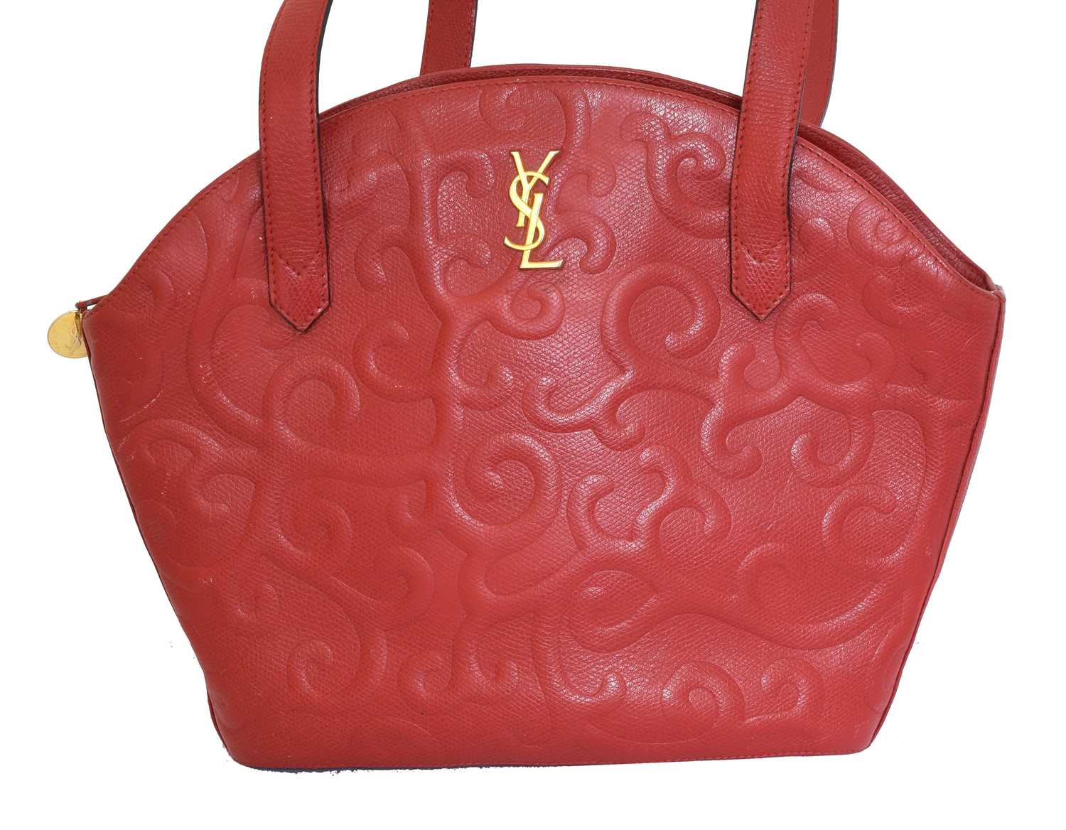 A Yves Saint Laurent shoulder bag,