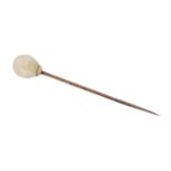 A pearl stickpin,