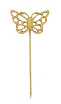 A butterfly stickpin by Angela Cummings for Tiffany & Co.,