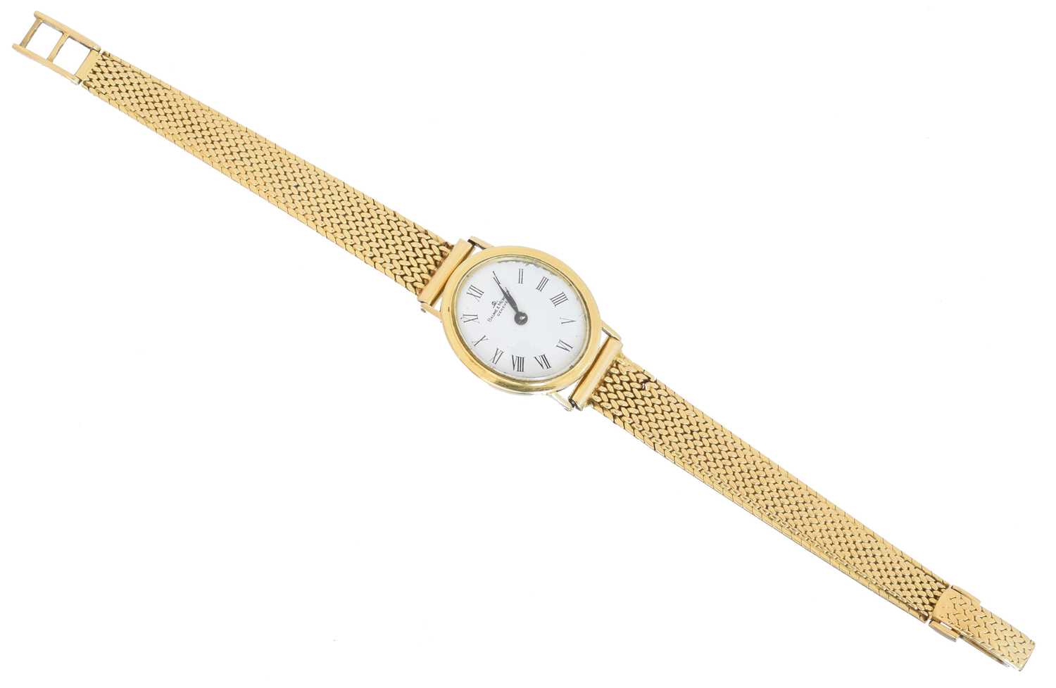 A 1970s 18ct gold Baume & Mercier manual wind wristwatch, - Image 3 of 3