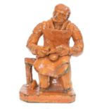 Welsh Pill Pottery Figure of a Cobbler