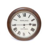 Rowland, Northwich, Single Fusee Wall Clock