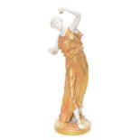 Royal Worcester Figure of a Maiden