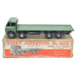 Dinky Supertoys 503 Foden Flat Truck with Tailboard