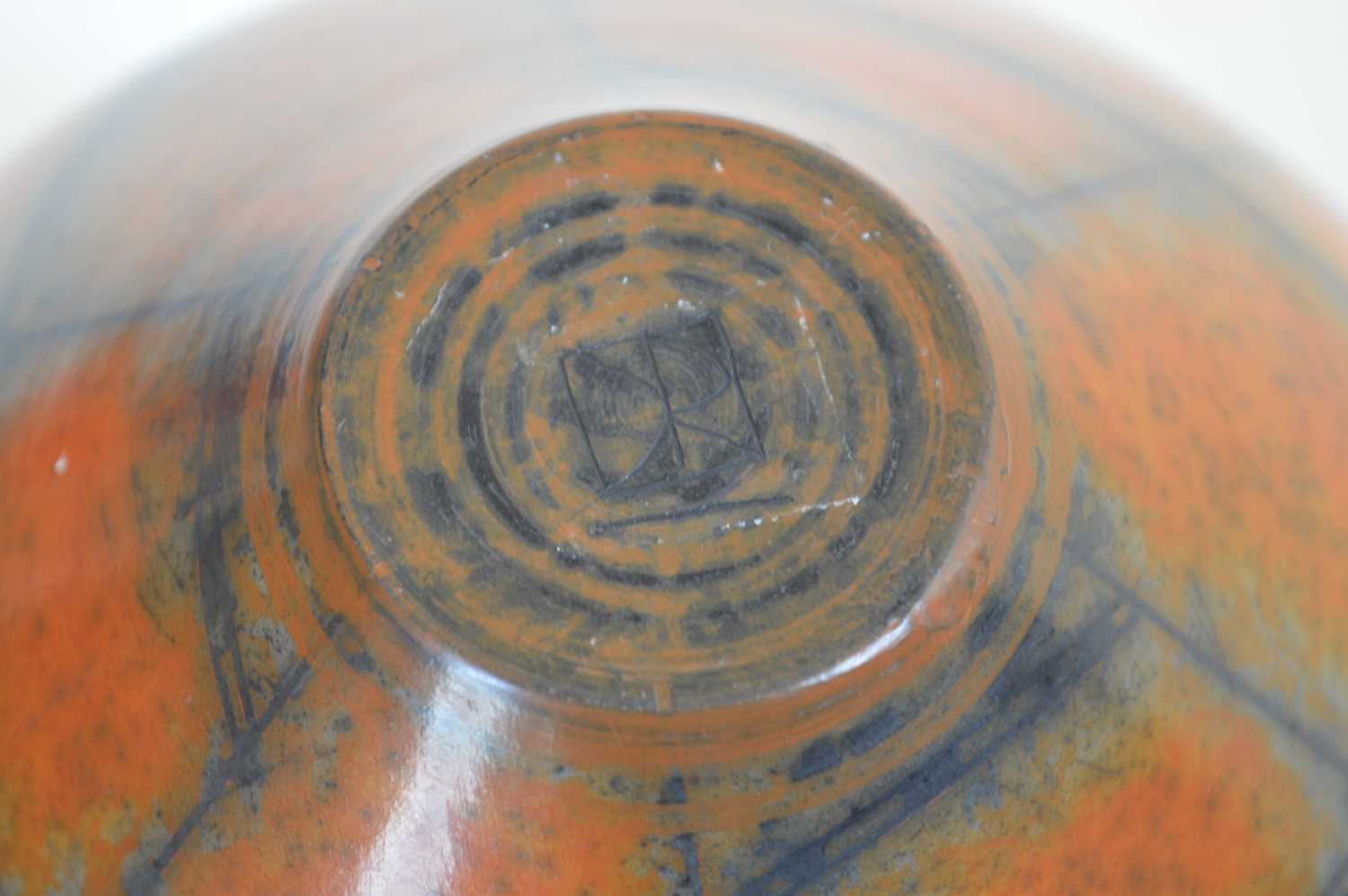 Terra-Sigillata Thrown and Burnished Earthenware Vase Duncan Ross (British 1943) - Image 3 of 7