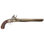 Composed flintlock pistol