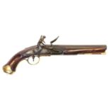 Flintlock light dragoon type pistol,