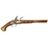 Part built reproduction flintlock heavy dragoon pistol