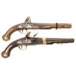 Pair of .600 Flintlock pistols