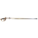 Modern replica of a 1896 French Cavalry officers sword and scabbard,