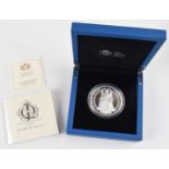 2012 UK Diamond Jubilee 5oz Silver Coin.