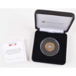 Remembrance Day 22-Carat Gold Proof £1 Coin.