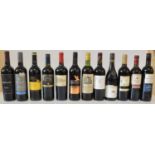 Mixed case of mature red drinking wines