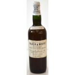 Buchanan’s Black & White ‘Choice Old Scotch Whisky’