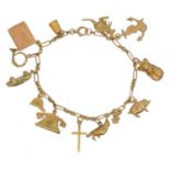 A charm bracelet,